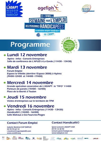 SEPH 2012 Hyères TPM du 12 au 16 nov 2012