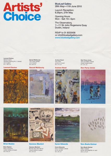 Artists choice Blue leaf gallery expo