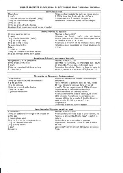 recette flexipan