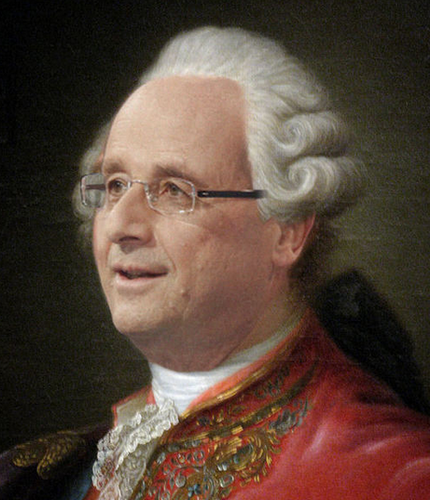 Hollande+Louis+XVI+majesté