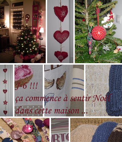 mosaique ambiance Noël 2009