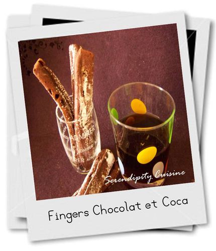 Fingers chocolat et Coca