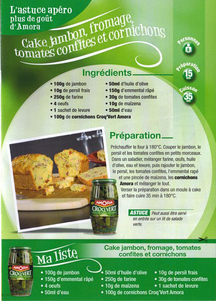 recette amora cake