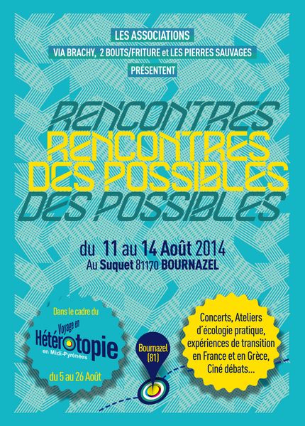 Rencontre des Possibles 2014 - Affiche