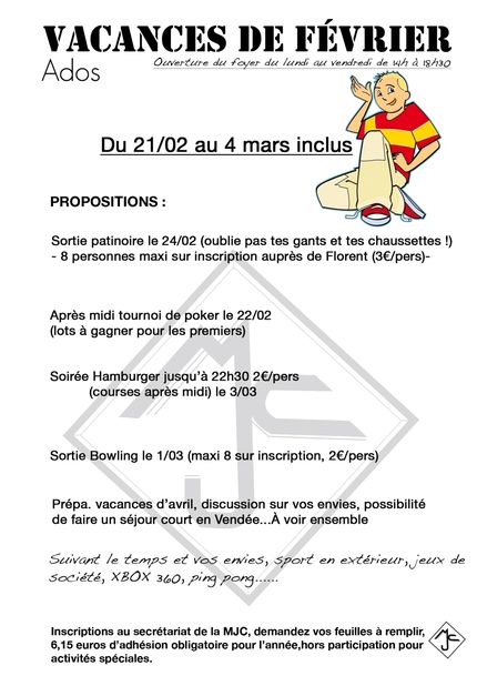 vacances février