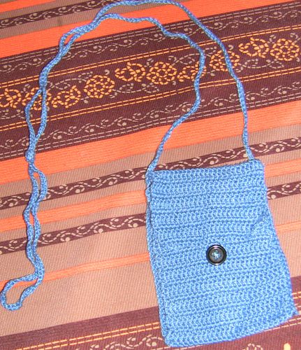 ma première pochette en crochet