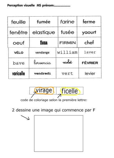 Mots avec