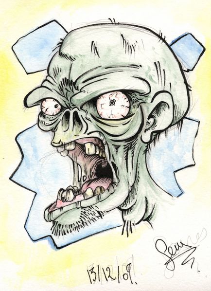 zombie couleur 3
