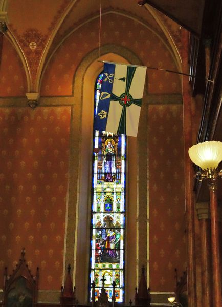 Basilique St Patrick drapeau 2