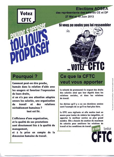 tract élection 1