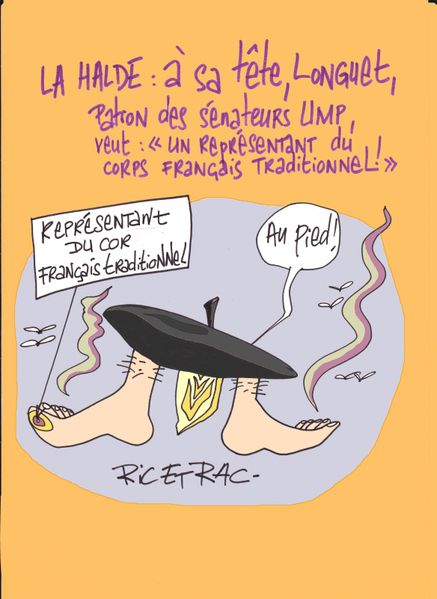 Représentant du cor traditionnel français 1..