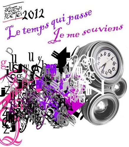 Visuel Affiche printemps des poètes image 2012