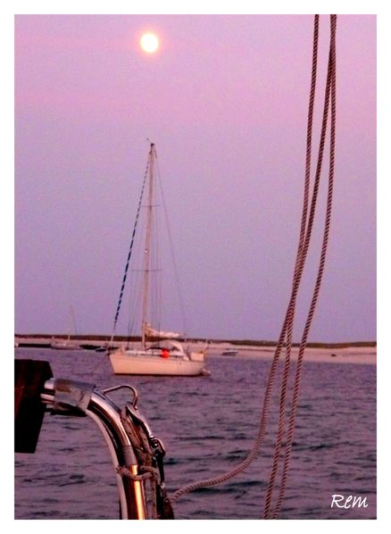 lever de lune
