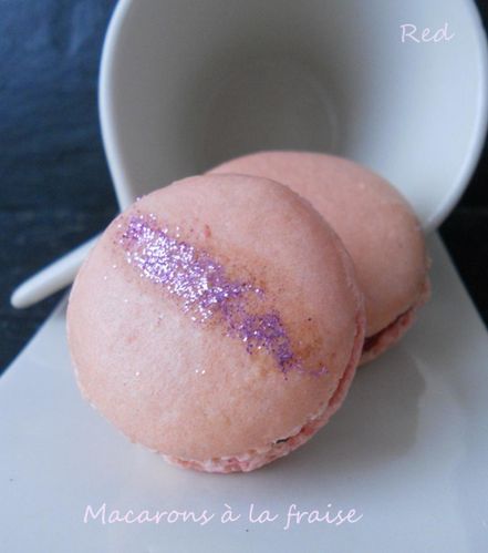 macarons à la fraise3