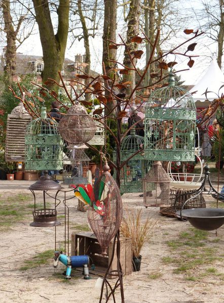 salon du jardin senlis 2014 - arbre à cages