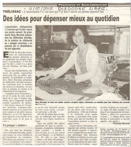 Article Presse 1 Dordogne Libre