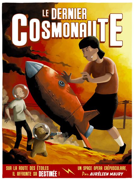 dernier cosmonaute affiche du livre