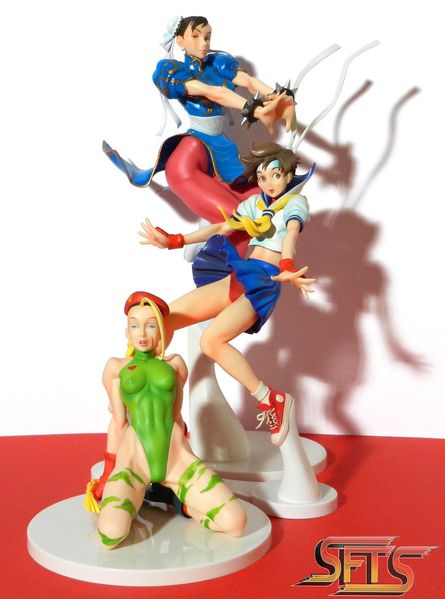 032-Street Fighter Max Factory PVC Statues