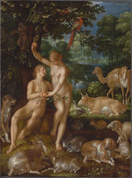 Wtewael - Adam et Eve