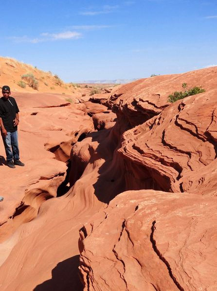 Antelope Canyon faille