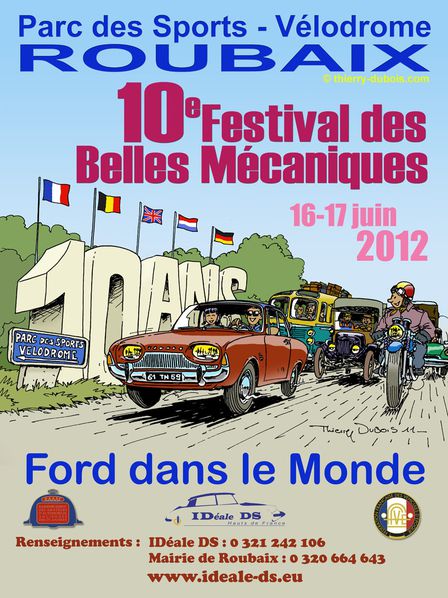 10e Festival des Belles Mécaniques à Roubaix