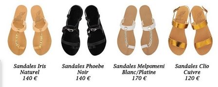 ancien greek sandals many more