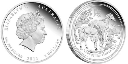 australie 2014 cheval 5 oz