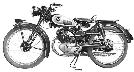 1954 Honda Benly 2297