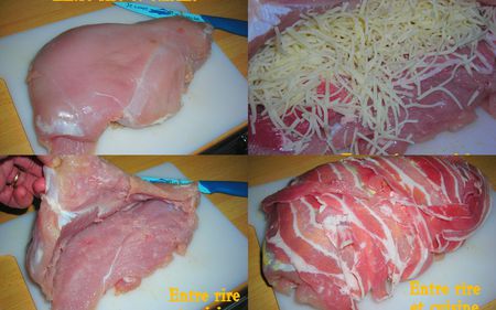 Filet de dinde Rôti lard moutarde