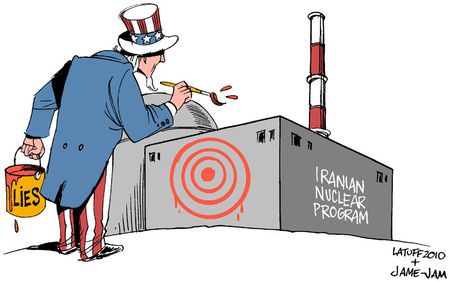 Targeting Iran nuclear program by Latuff2