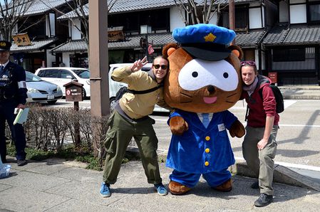 mascotte police policier mascot japon kawai japan
