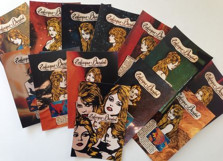 Cartes postales BARDOT par Jihel (Blog BAGNAUD)