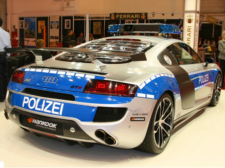 Audi R8 GTR Polizei by Abt