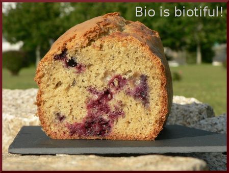 Cake fruits rouges et pavot 3