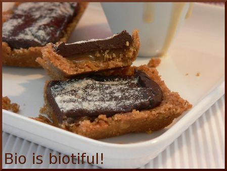 Tartelettes chocolat - caramel 1