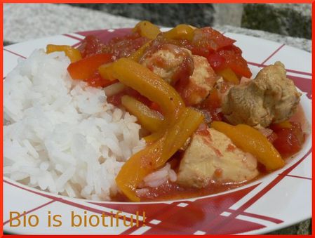 Poulet Jalfrezi 2