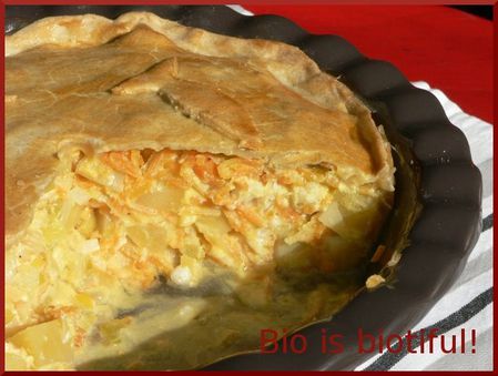 Tourte au poisson et légumes d'hiver 2