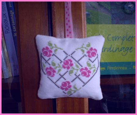 pendouillette coeur de roses 3