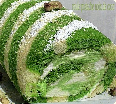 roule pistache noix de coco1 roule pistache noix de coco1