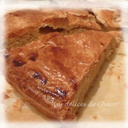 Galette frangipane allégée