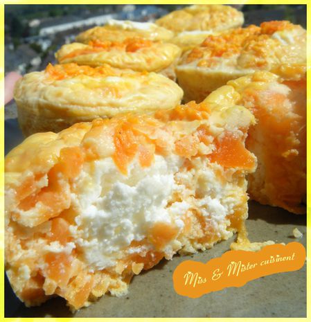 flans carotte chèvre 2