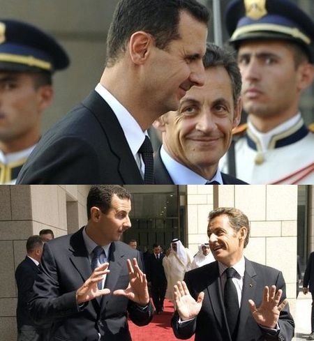 2008.09.03 et 04 - Sarkozy Nicolas et Bachar El-Assad