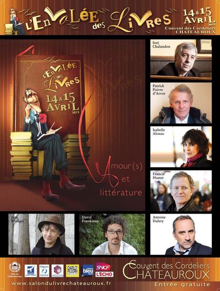 Envolée des Livres de Châteauroux 2012 - Auteurs