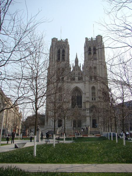 cathedrale sts michel et gudule bruxelles1