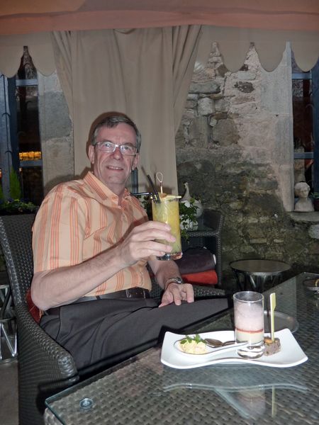 Philippe et son cocktail