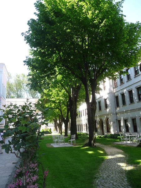 Palais de Dolmabaçe - jardin