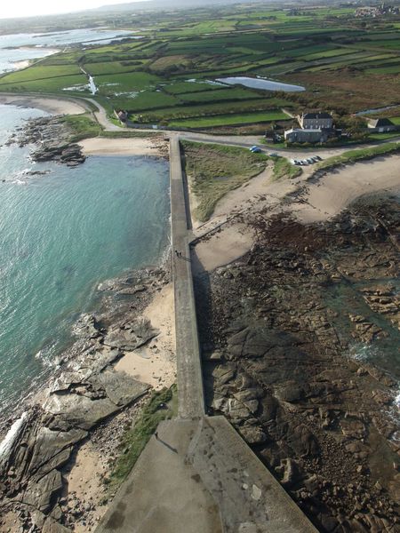 Phare de Gatteville vue d'en haut