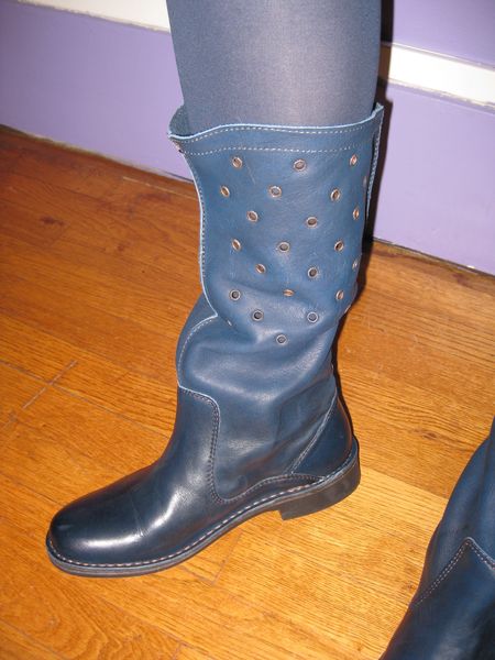 Boots oeillets
