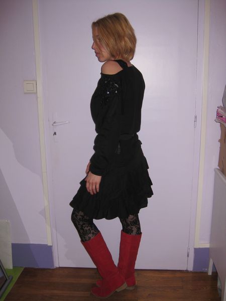 Pull zara sequins épaule (4)