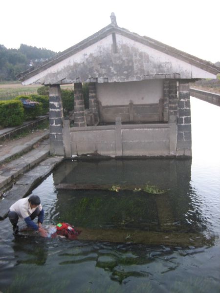 Chine - Yunnan Tengchong Lavoir